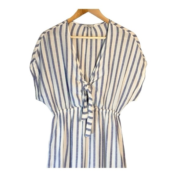 Rails Charlotte Grenadines Stripe Linen Mini Dress - Picture 4 of 10